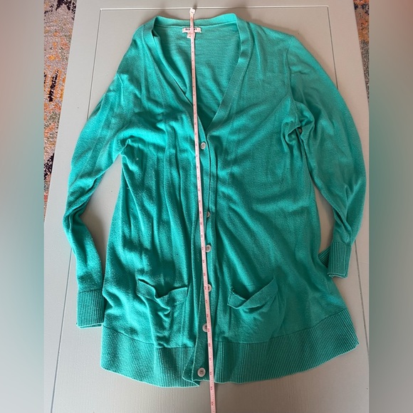 Boyfriend style tunic cardigan - Picture 4 of 7